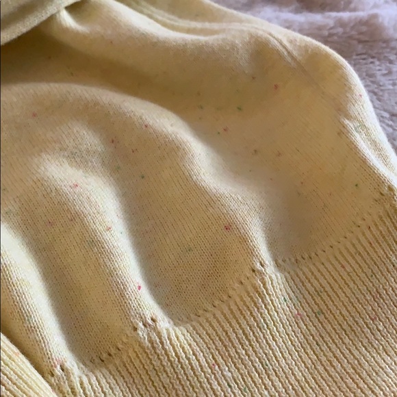 Cabi yellow button up sweater NWOT - Picture 6 of 6